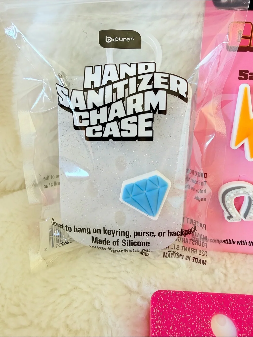 b.pure Viral Charm Hand Sanitizer Case & Spray 5-Pc Bundle Set - Picture 3 of 5